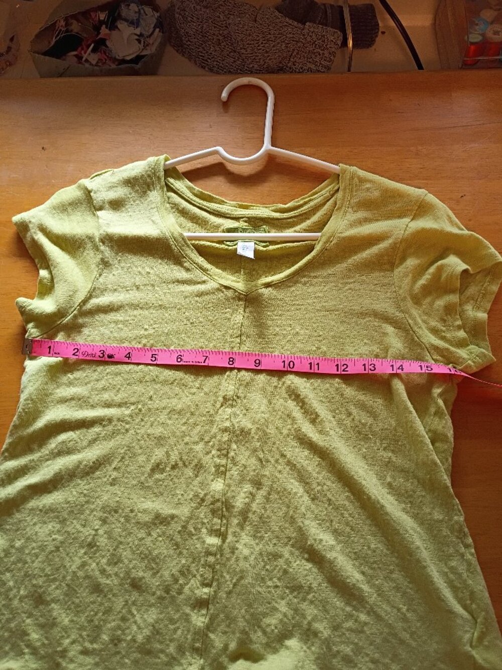 Sigrid Olsen 100% Linen Tee (SHRUNK)